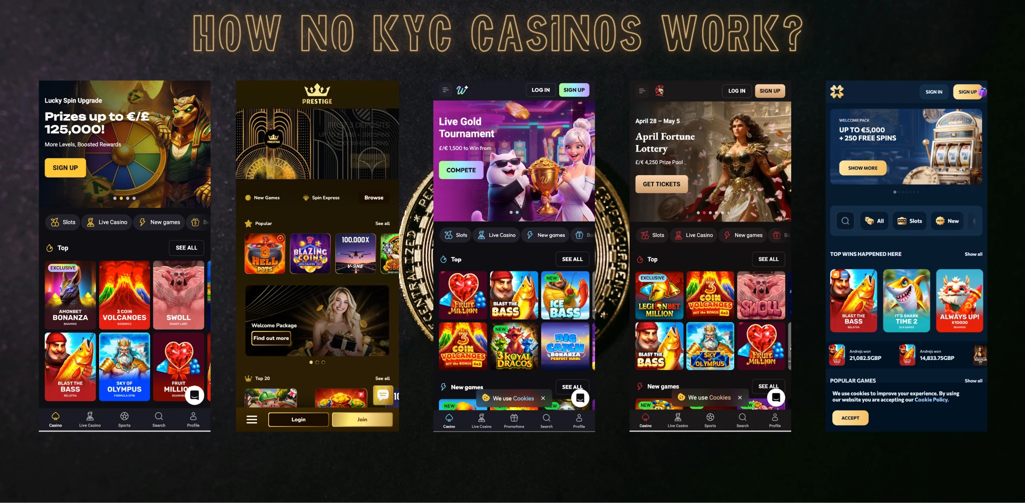no KYC crypto casinos